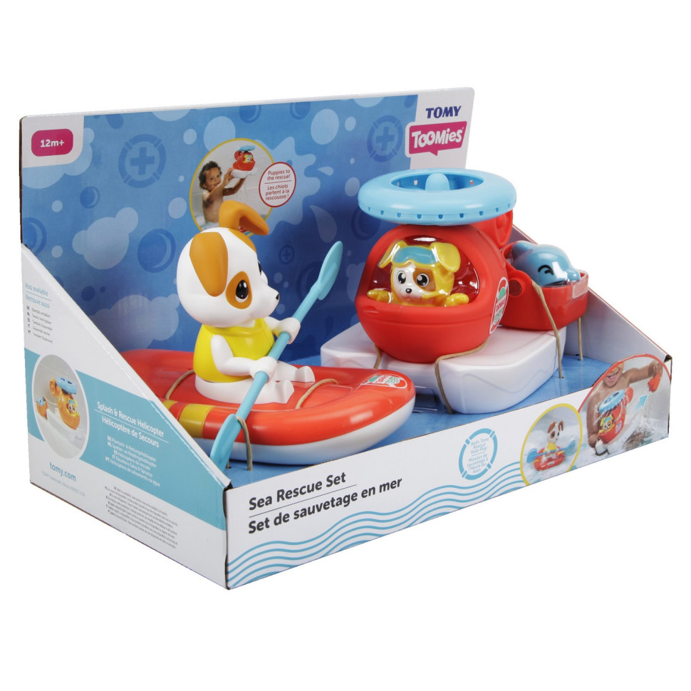 Игрушки для ванной Toomies E73307 Лодка и вертолет