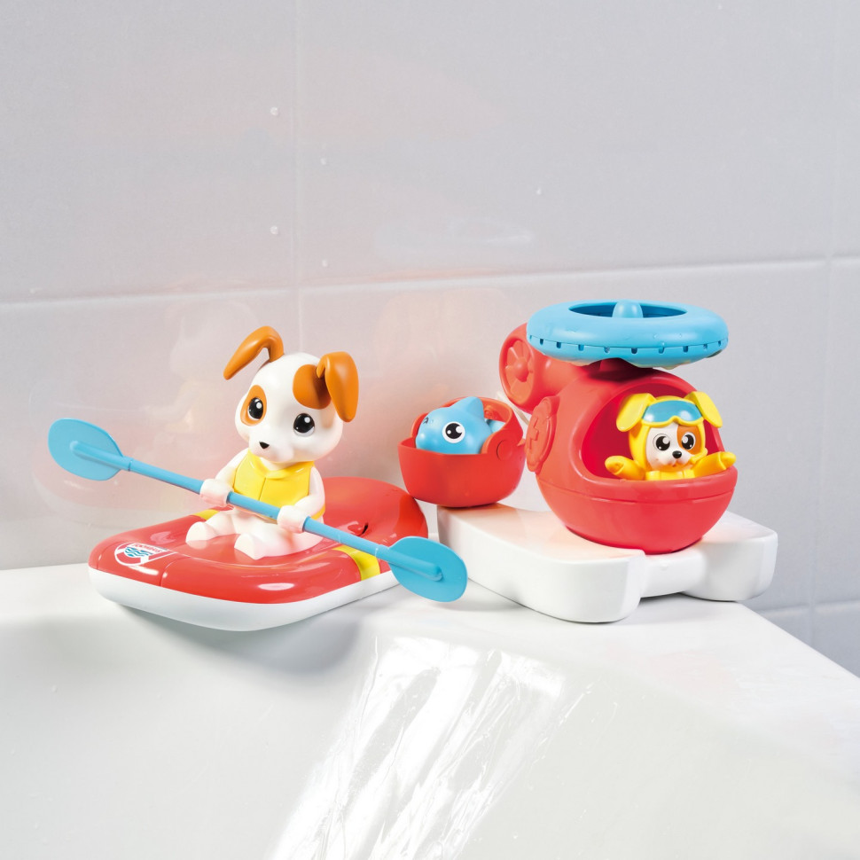Игрушки для ванной Toomies E73307 Лодка и вертолет