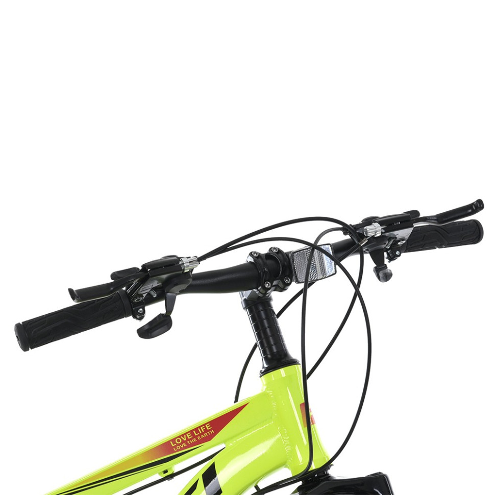 Велосипед подросковый Profi MTB2001-4, 20 дюймов, салатовый