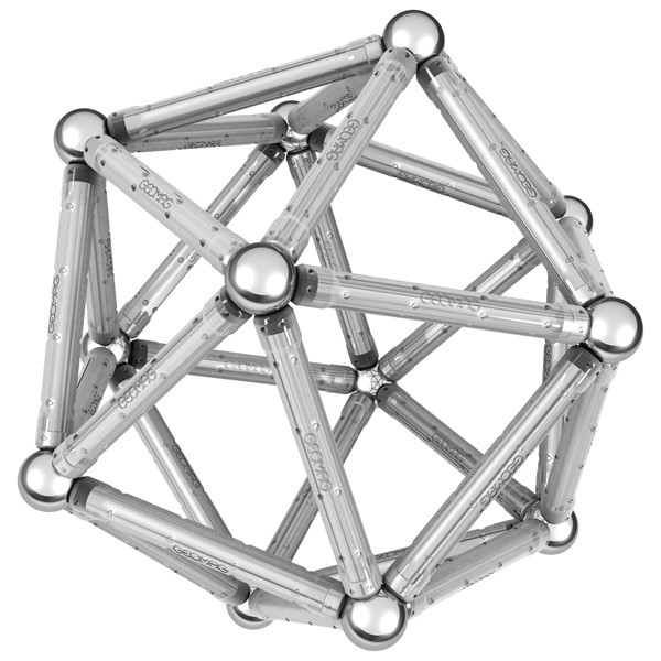 Магнітні конструктори Geomag Pocket PRO-L | Кишеньковий магнітний конструктор 53 деталі 040GM