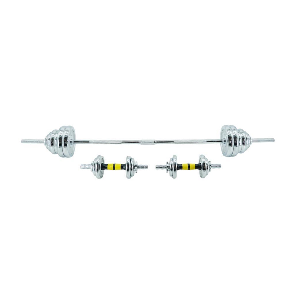 Комплект штанга та гантелі Gemini Sport GA-8010-50, 50 кг