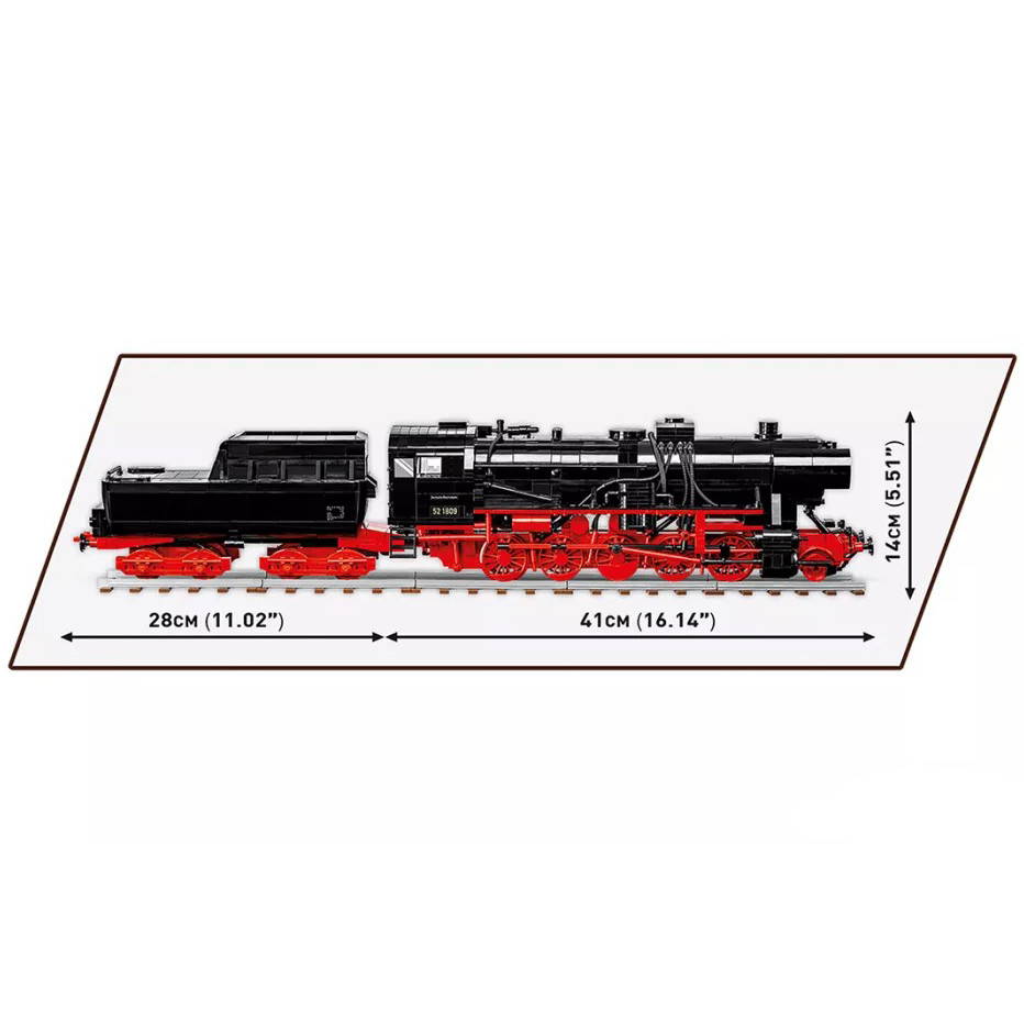 Конструктор Локомотив DR BR Class 52 COBI COBI-6282, 2505 деталей 1:35