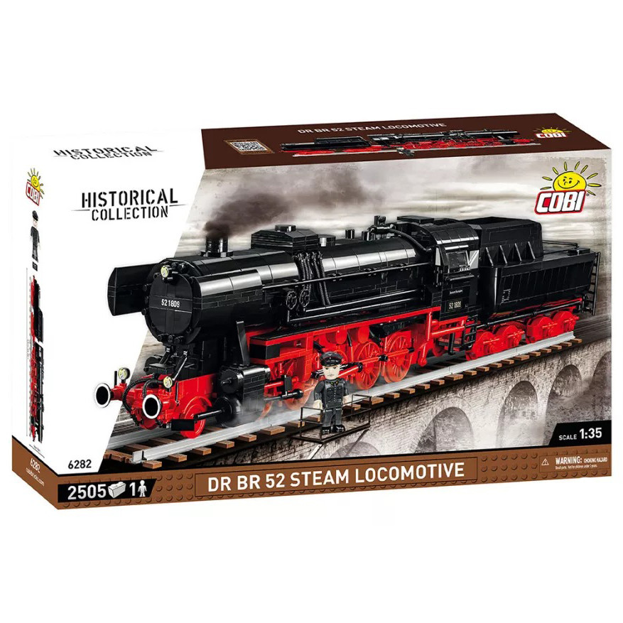Конструктор Локомотив DR BR Class 52 COBI COBI-6282, 2505 деталей 1:35