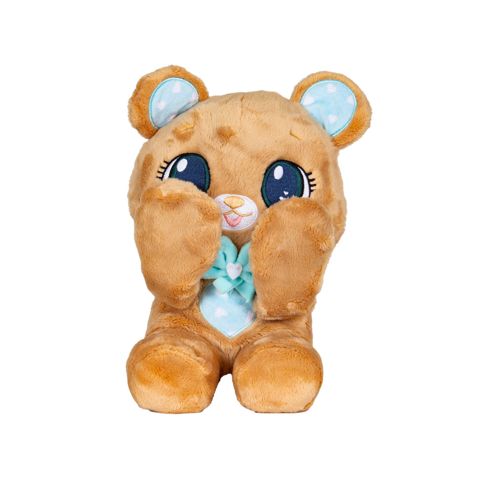 Мягкая игрушка Коричневый медведь Peekapets 907867, 30 см