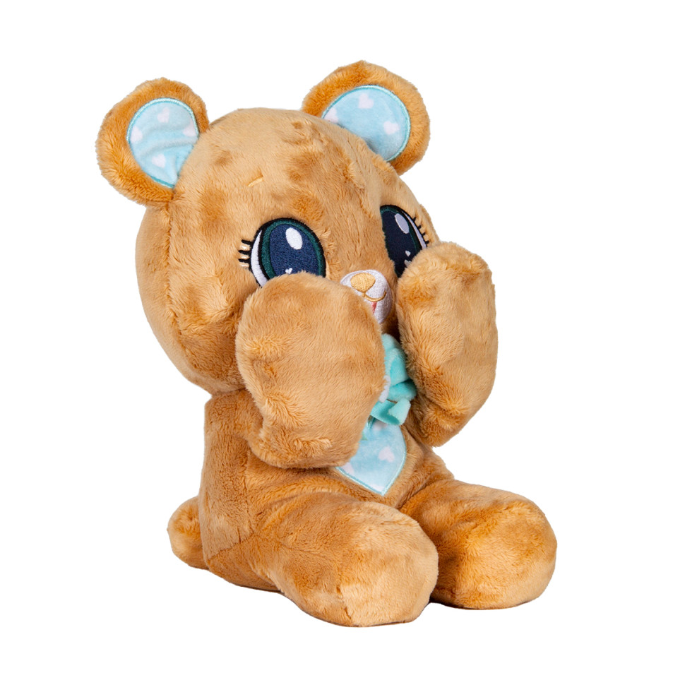 Мягкая игрушка Коричневый медведь Peekapets 907867, 30 см