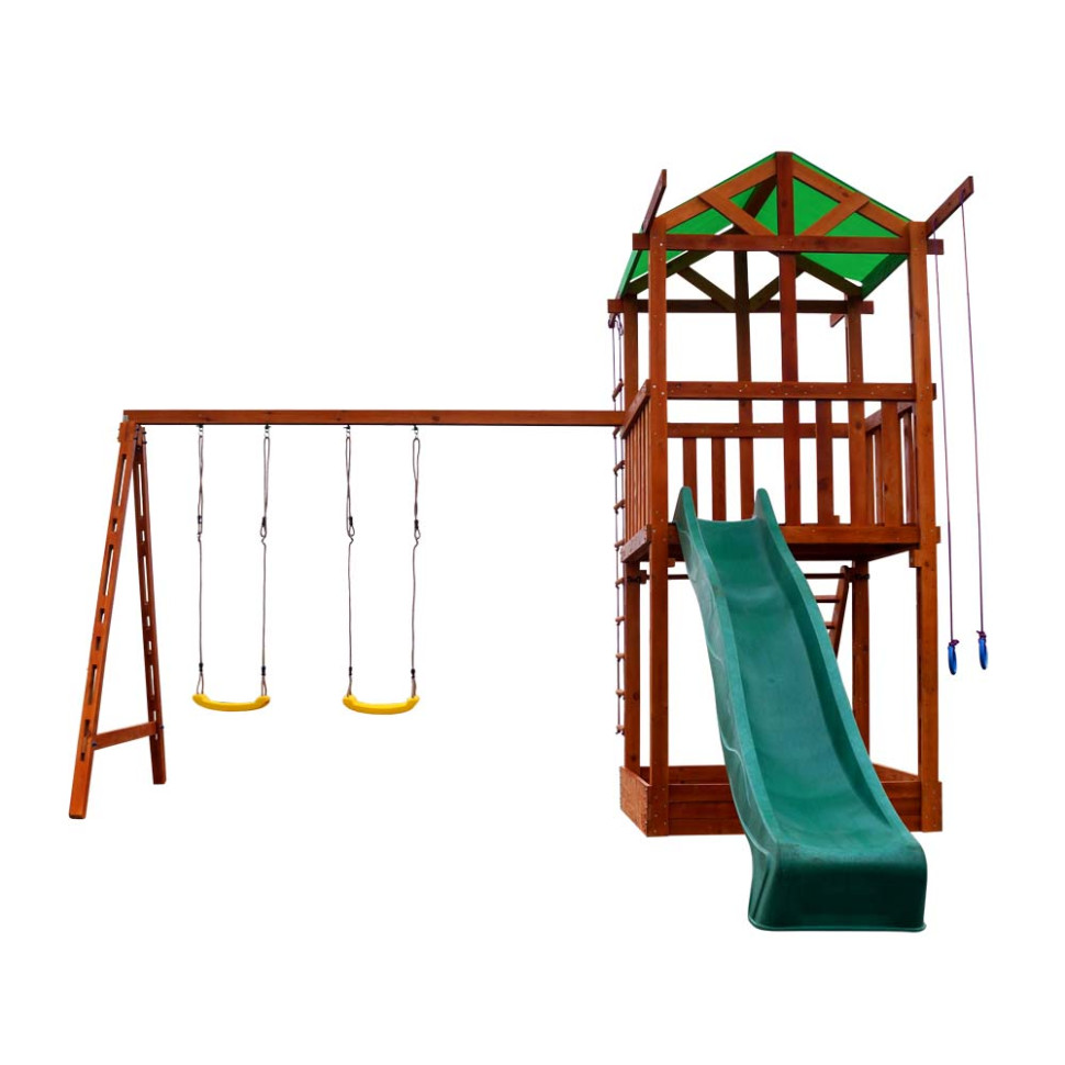 Ігровий комплекс для вулиці SportBaby Babyland-2 з пісочницею