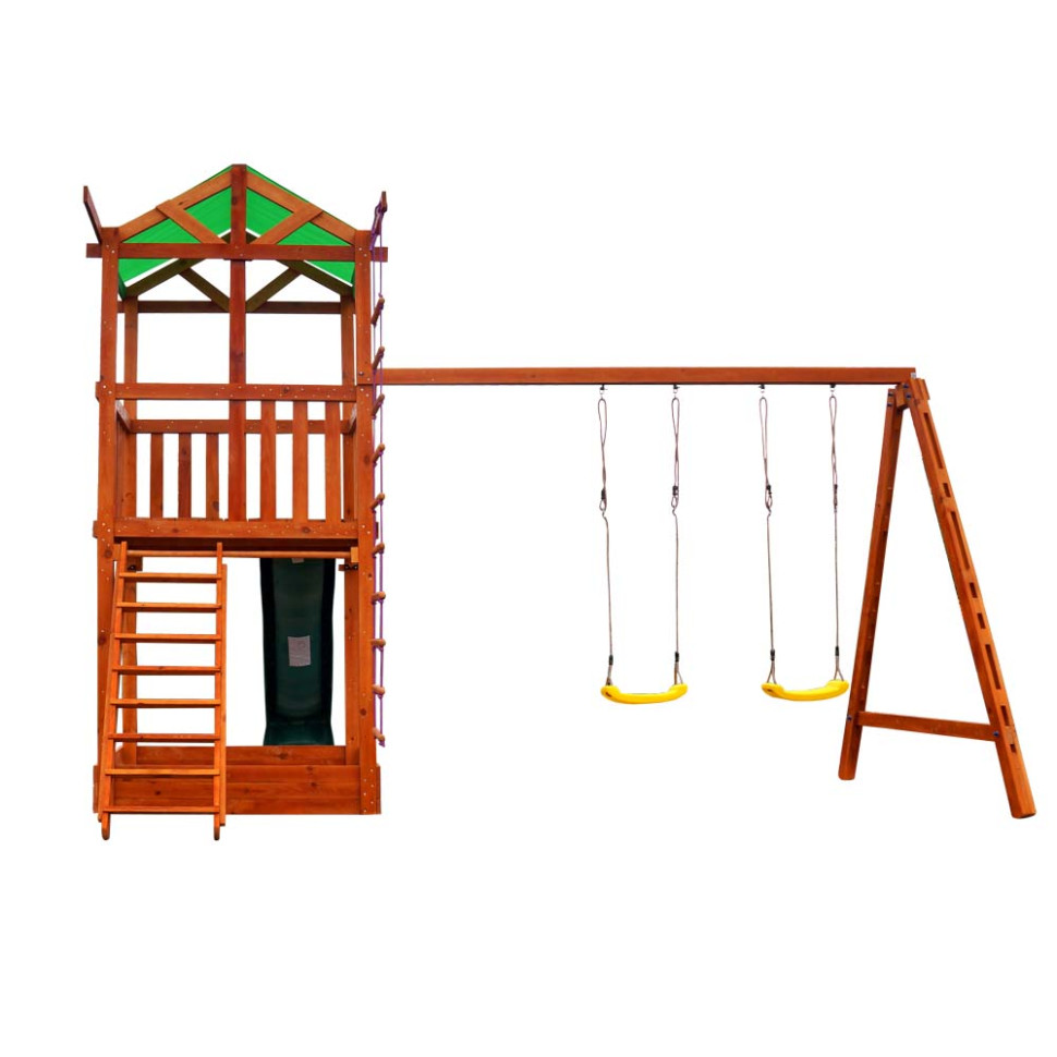 Ігровий комплекс для вулиці SportBaby Babyland-2 з пісочницею