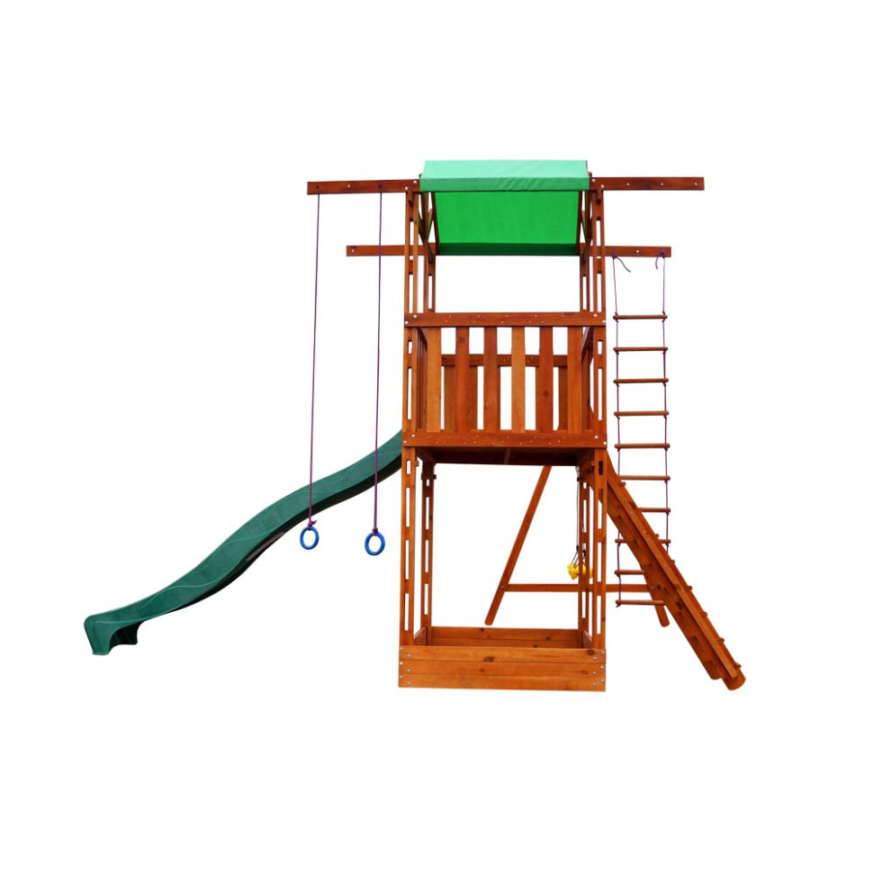 Ігровий комплекс для вулиці SportBaby Babyland-2 з пісочницею