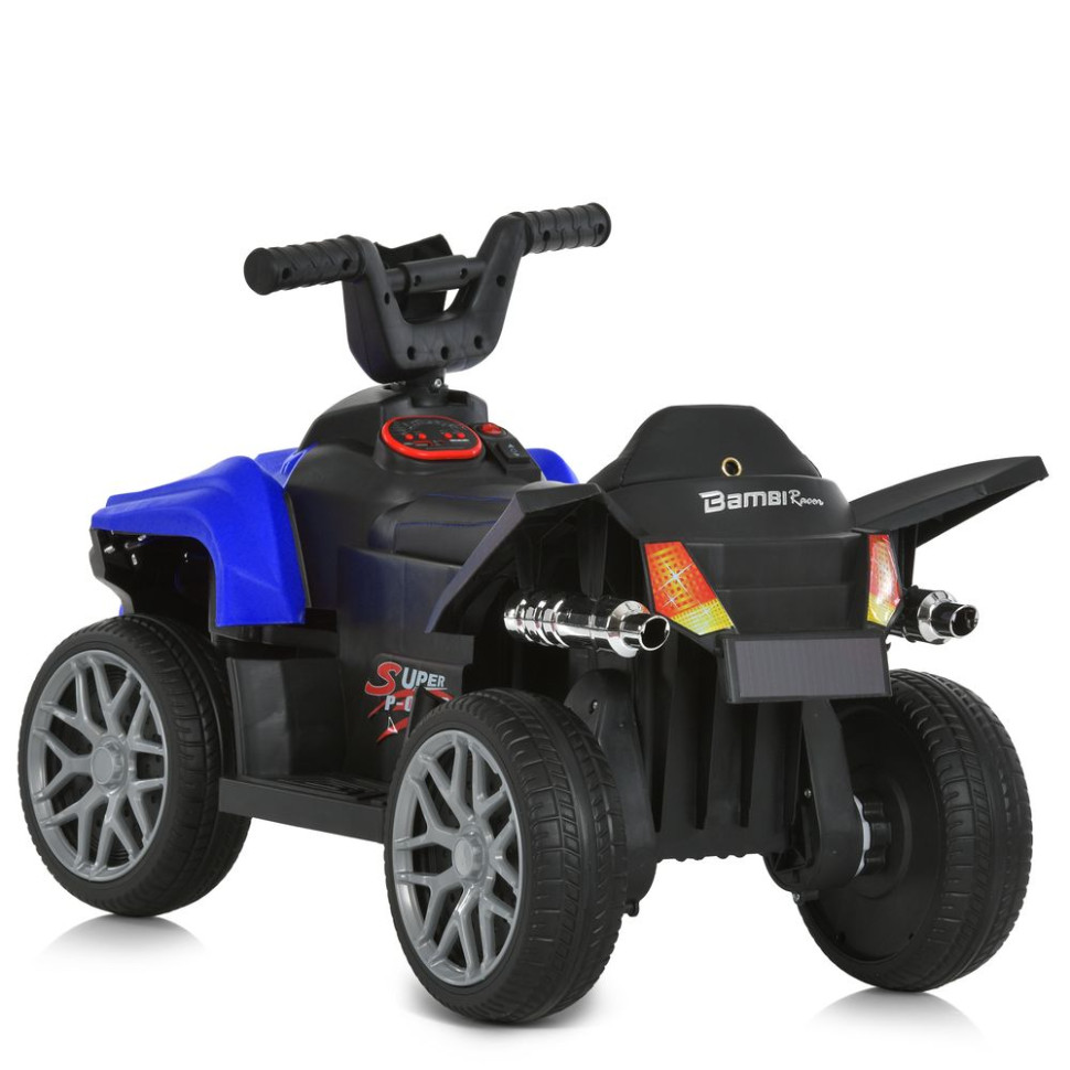 Детский электромобиль Квадроцикл Bambi Racer M 6181ELR-4 два двигателя