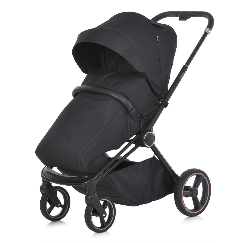 Коляска детская универсальная 2 в 1 PERSONA El Camino ME 1091-B Black