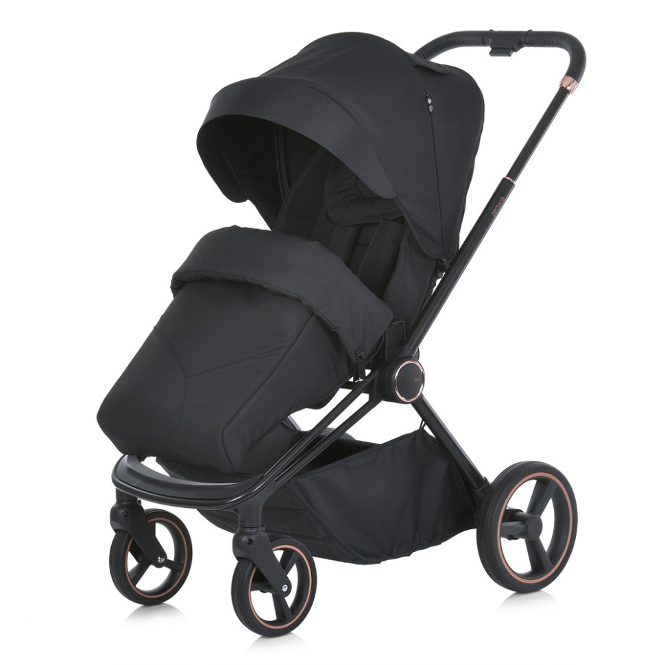 Коляска детская универсальная 2 в 1 PERSONA El Camino ME 1091-B Black