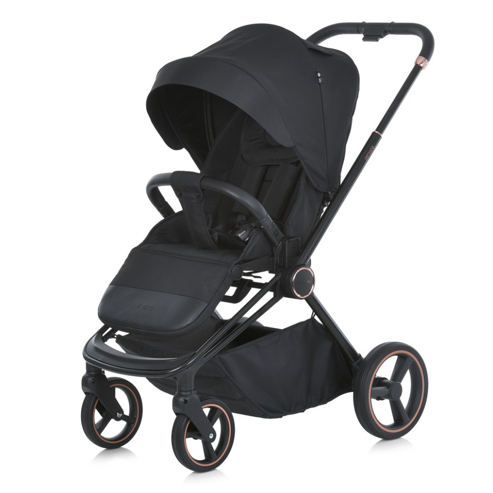 Коляска детская универсальная 2 в 1 PERSONA El Camino ME 1091-B Black