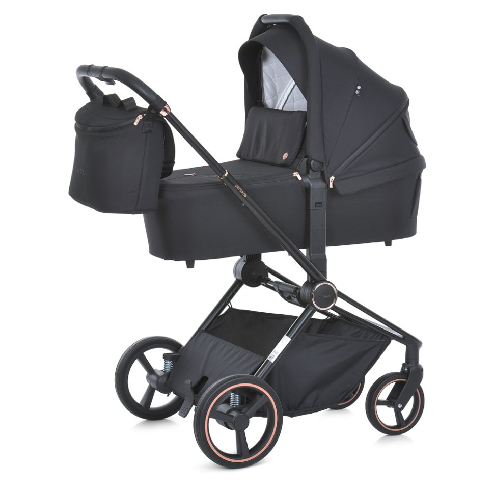 Коляска детская универсальная 2 в 1 PERSONA El Camino ME 1091-B Black