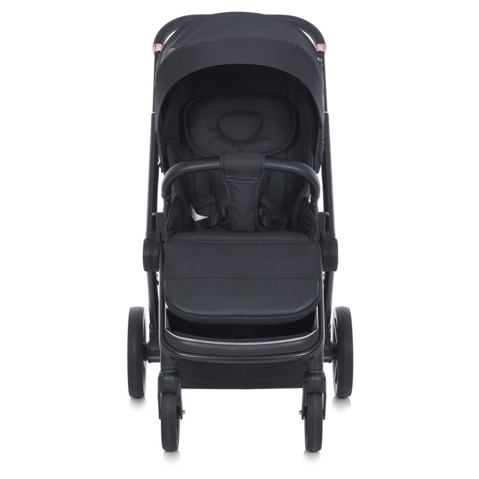 Коляска детская универсальная 2 в 1 PERSONA El Camino ME 1091-B Black