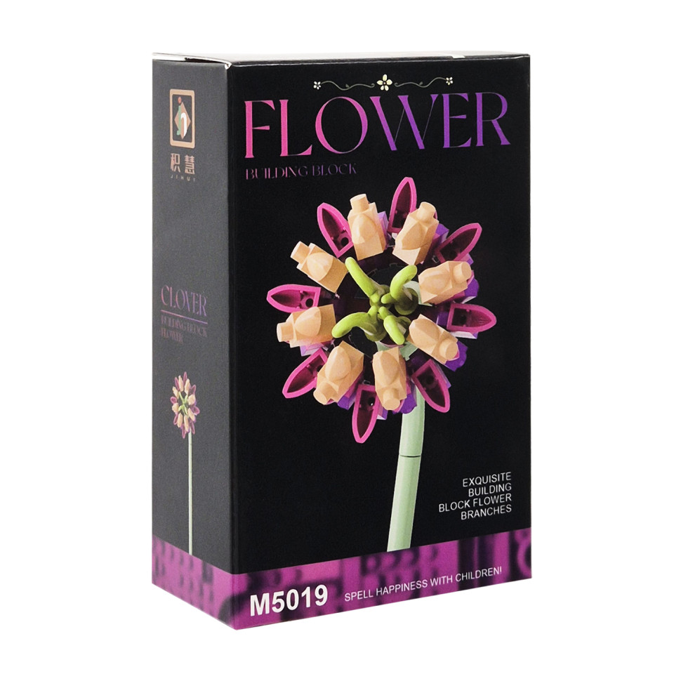 Конструктор детский Flower Bambi M5026-19 элементы для создания стебля и лепестков