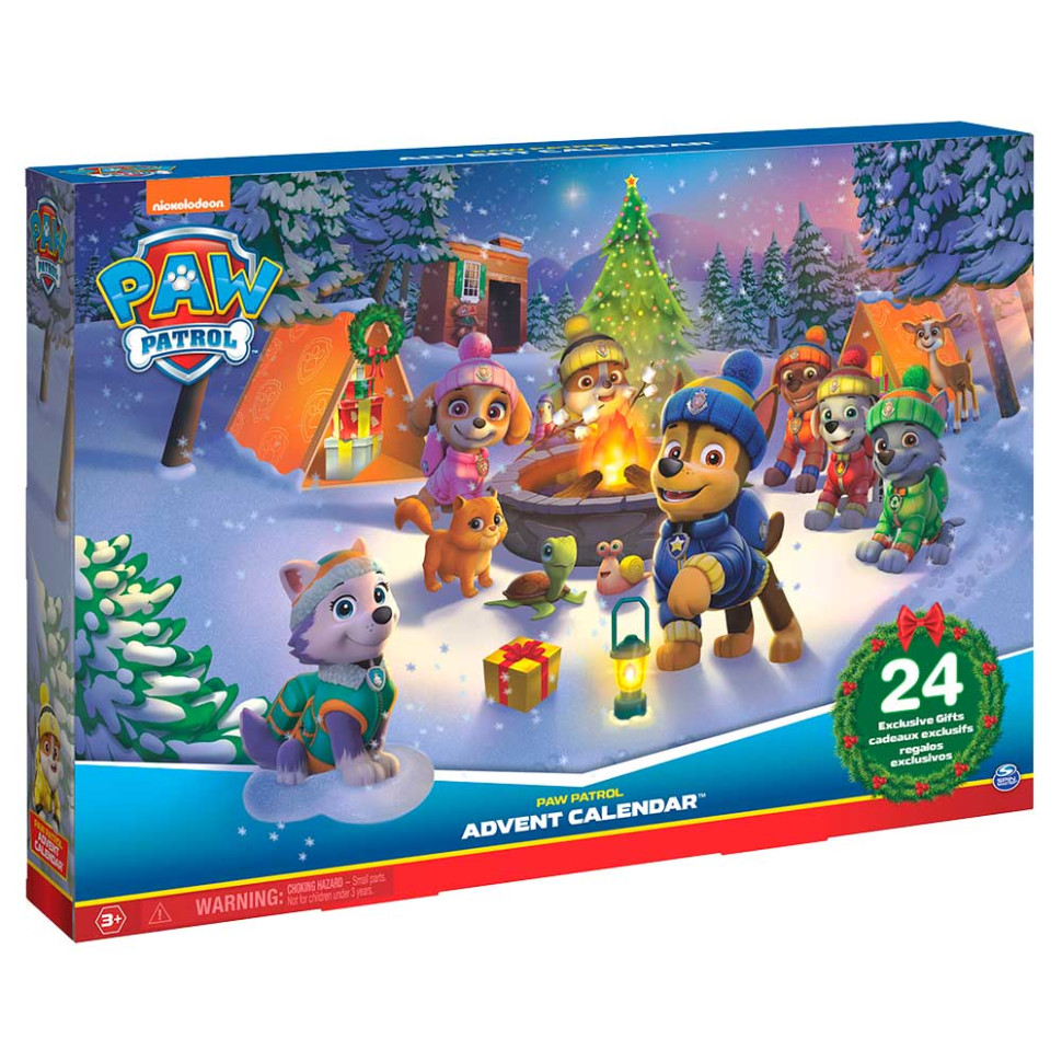 Адвент-календарь «Зимние щенки» Paw Patrol SM16738 Щенячий патруль 