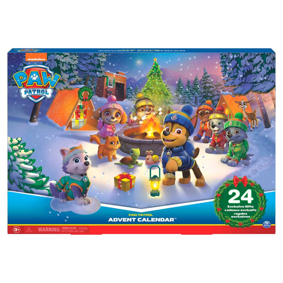 Адвент-календарь «Зимние щенки» Paw Patrol SM16738 Щенячий патруль 