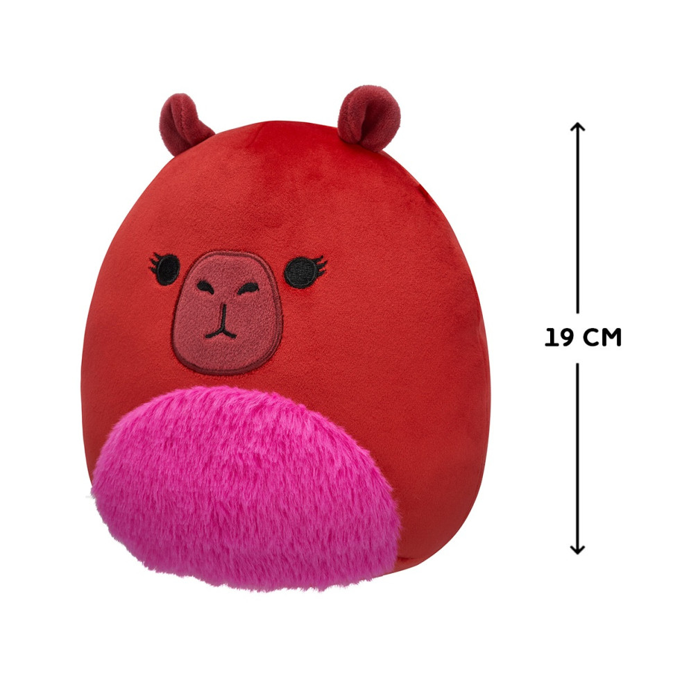 Детская мягкая игрушка КАПИБАРА МАРСИЯ Squishmallows SQCR06581, 19 см