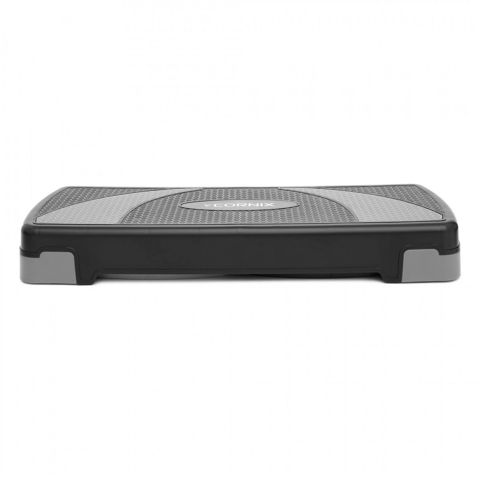 Степ-платформа 3-ступенчатая Cornix XR-0184, 78 х 29 х 10-20 см, Black/Grey