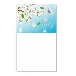 Блокнот на магните Spring "Весна" Jumbi KT30072110, 30 листов