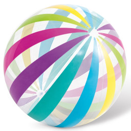 Пляжный надувной мяч "Полосы" Intex 59065-2, 51 см