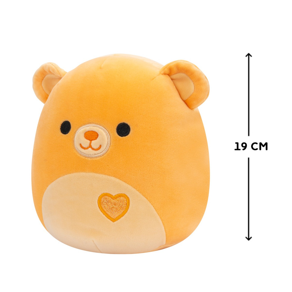 Мягкая игрушка МЕДВЕДЬ ЧЕМБЕРЛЕН SQUISHMALLOWS SQVA00989, 19 см