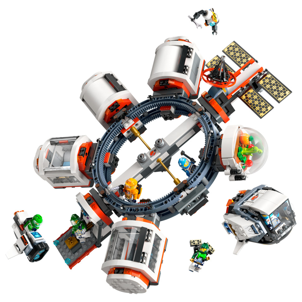 Конструктор Модульная космическая станция LEGO 60433, 1097 деталей
