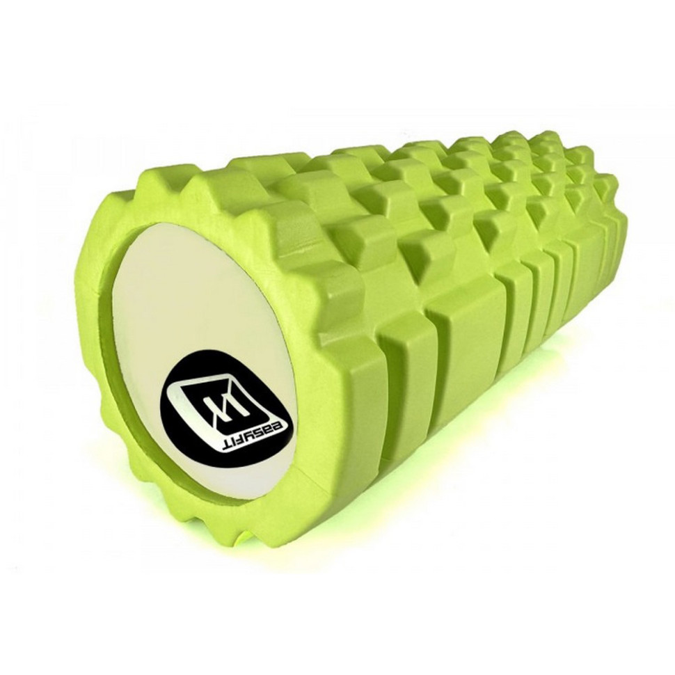 Массажный ролик Grid Roller v.1.1 EasyFit EF-2020-GN 33 см, Салатовый