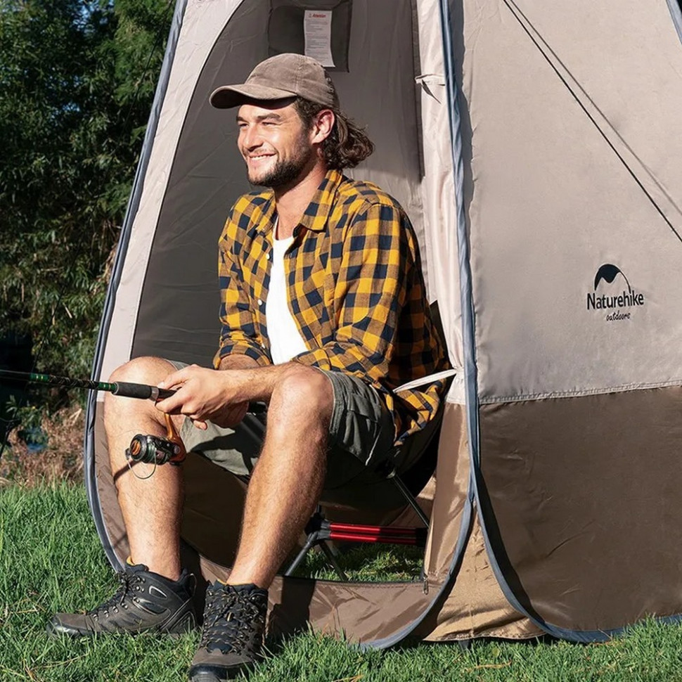 Душевая палатка раскладная NH17Z002-P Naturehike 6927595795934, коричневый