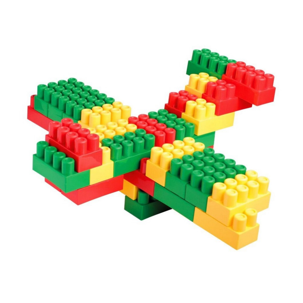 Дитячий конструктор із великими деталями «Builder Blocks» Wader 41586, 45 елементів