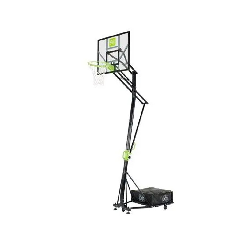 Баскетбольная стойка передвижная Galaxy Exit 46.05.10.00, green/black, на колёсиках