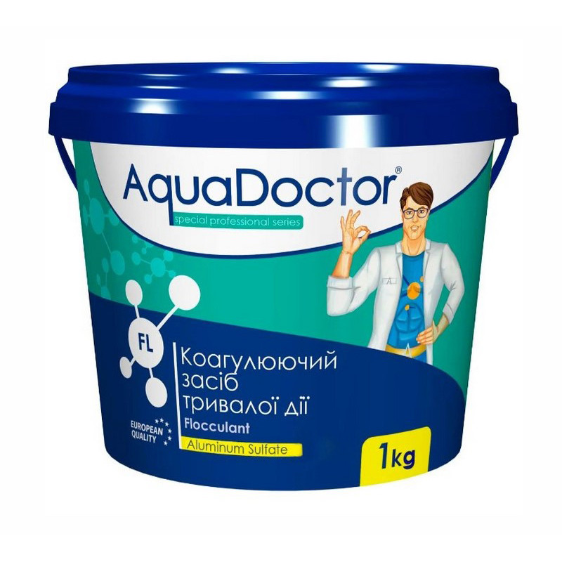 Коагулюючий засіб в гранулах тривалої дії FL AquaDoctor 19394AD 1 кг