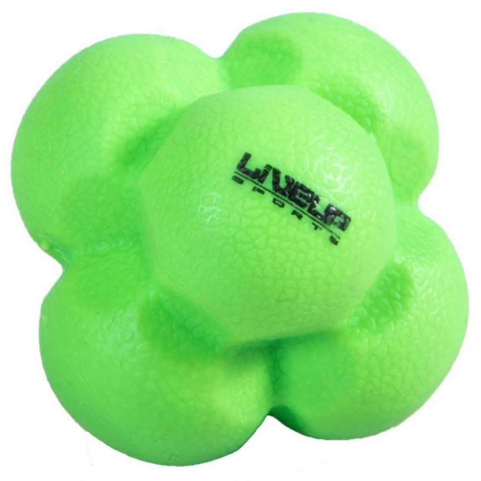 Мяч для тренировки реакции REACTION BALL LiveUp LS3005-g зеленый 