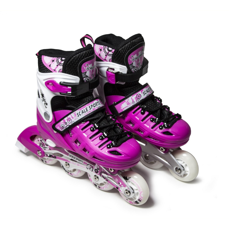 Дитячі розсувні ролики LF 905 Scale Sports 1516215648 Pink, розмір 29-33