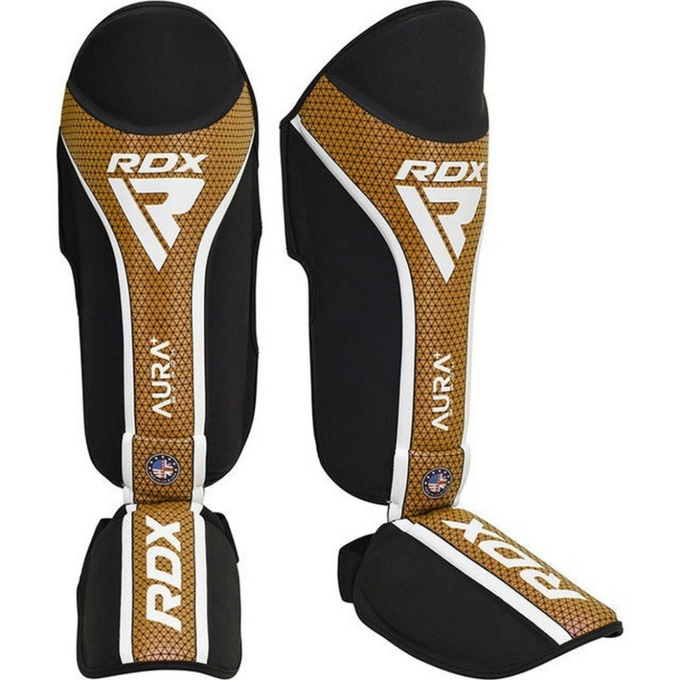 Захист гомілки та стопи SHIN INSTEP AURA PLUS T-17 RDX Inc SGR-T17BGL-XL+ Black Golden, XL