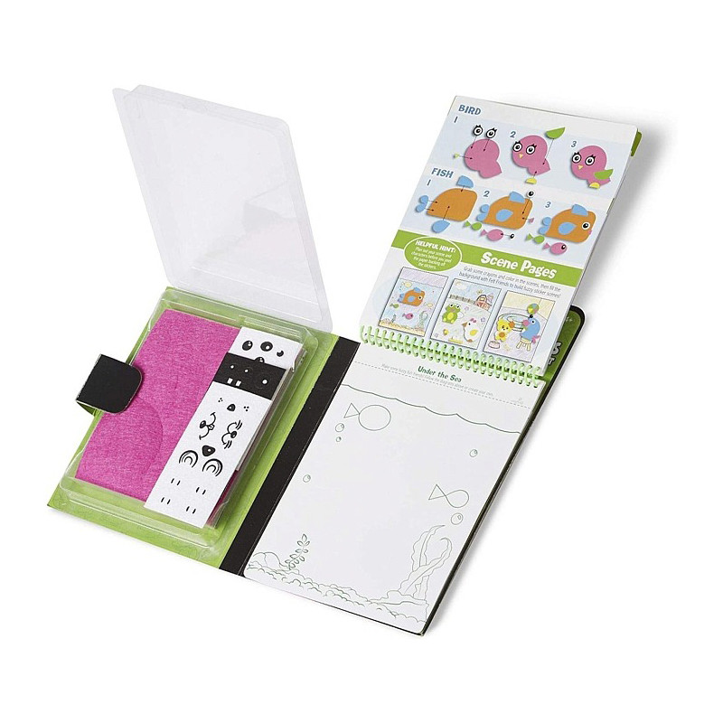 Набор войлочных наклеек 