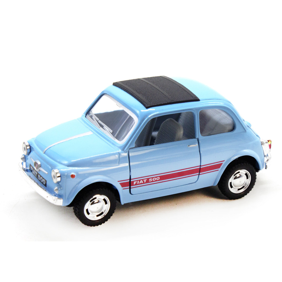 Модель металлическая FIAT 500 Kinsmart KT5004W 1:24
