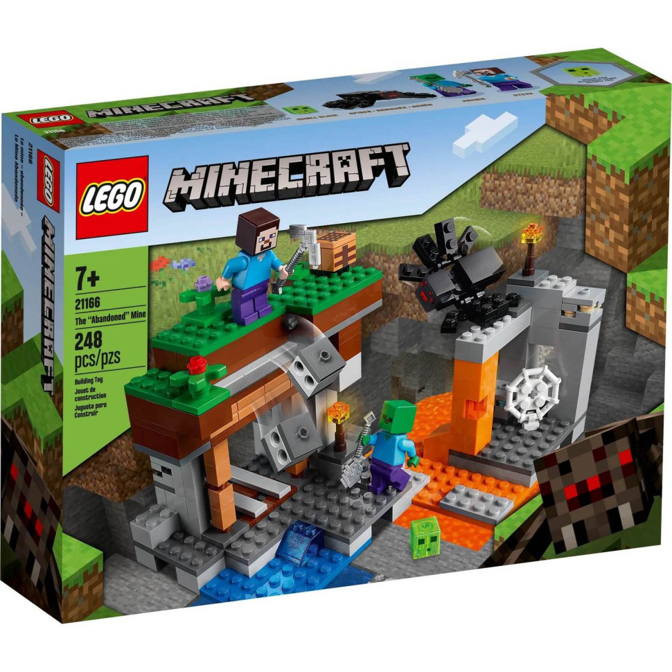 Конструктор LEGO Minecraft Закинута шахта 21166