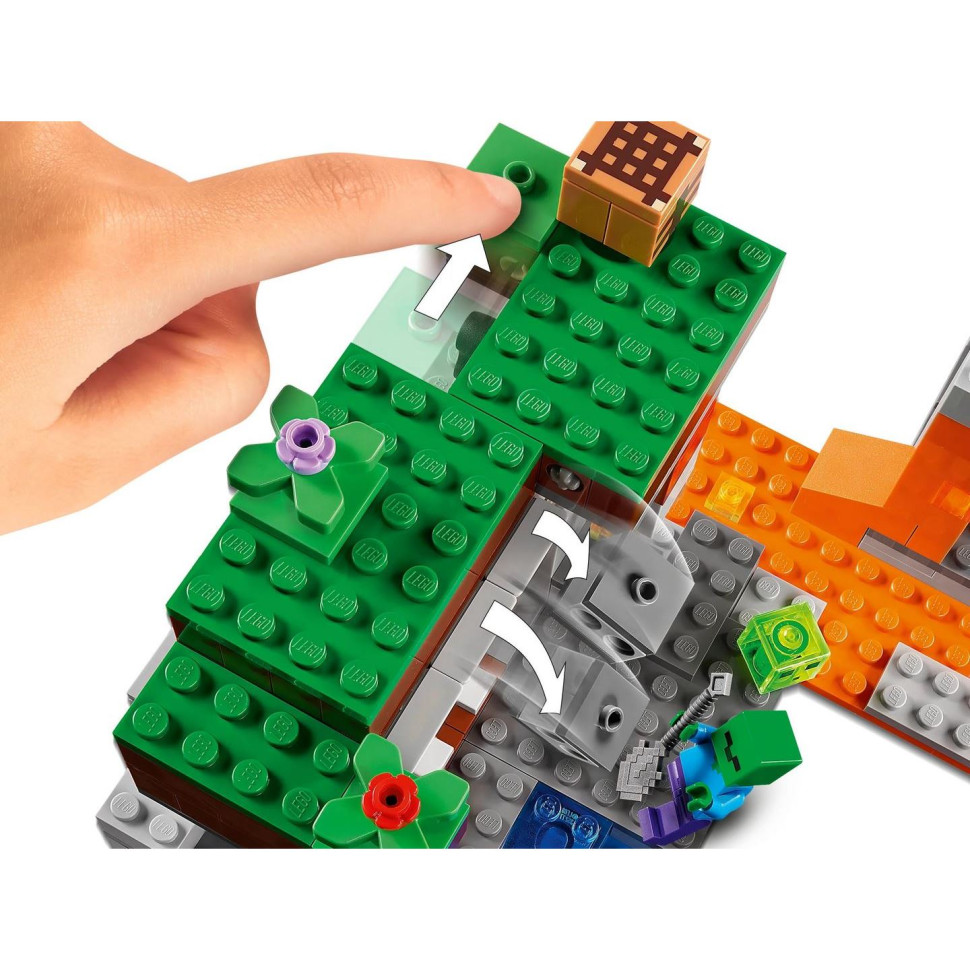 Конструктор LEGO Minecraft Закинута шахта 21166