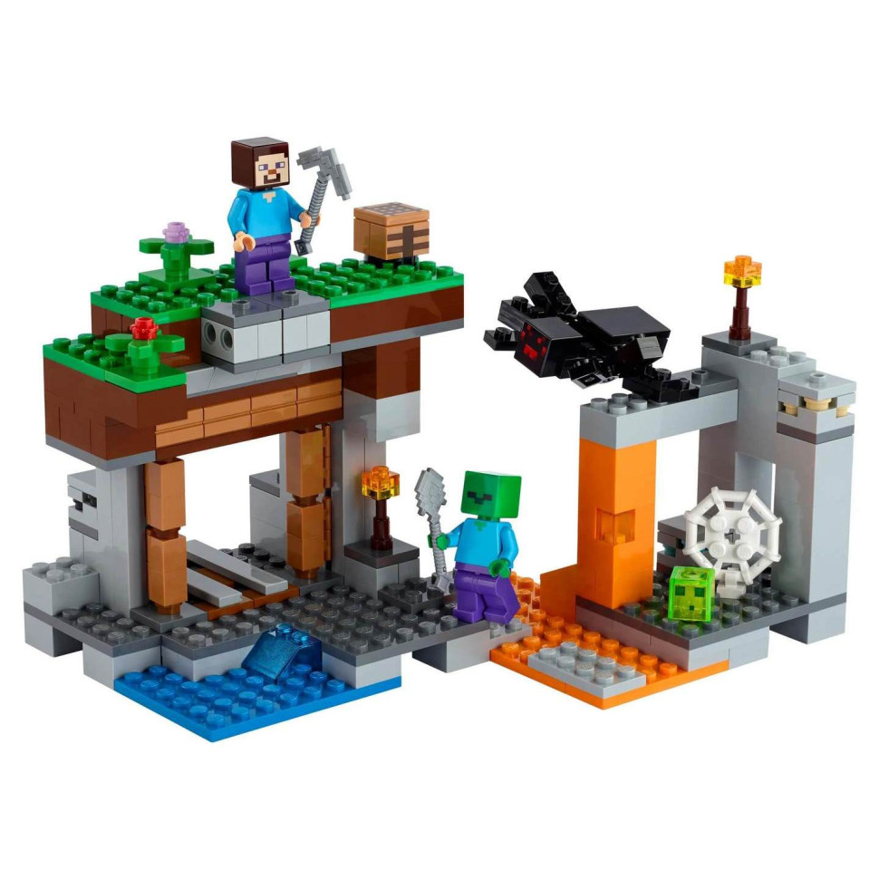 Конструктор LEGO Minecraft Закинута шахта 21166