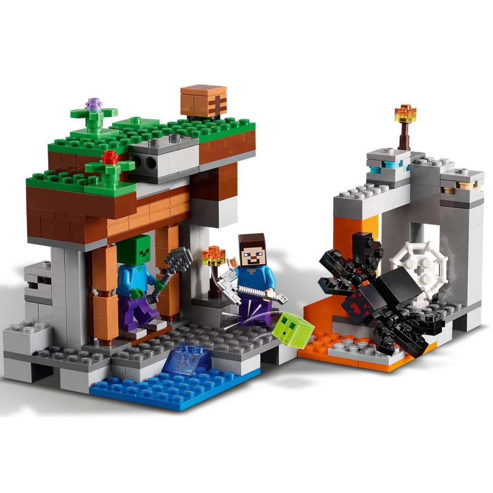 Конструктор LEGO Minecraft Закинута шахта 21166