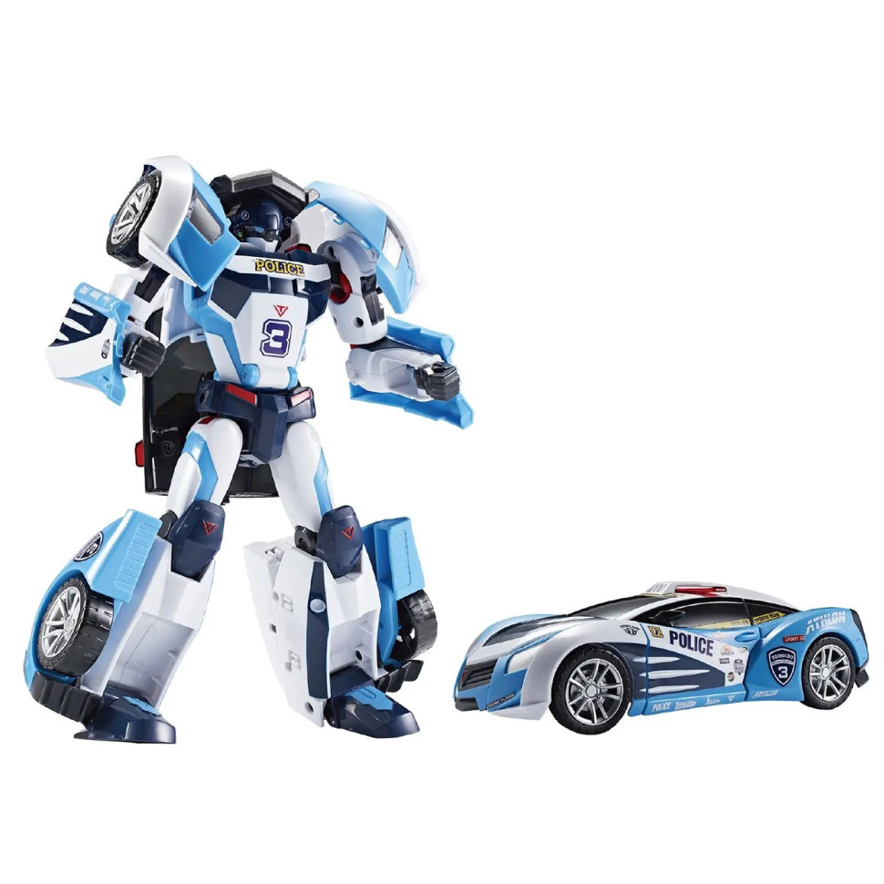 Игрушка-трансформер Атлон Тобот Торнадо TOBOT 301065 полицейская машина