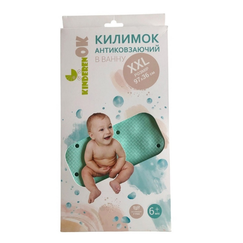 Коврик для ванной Kinderenok 071113_006 антискользящий 97 х 36 см