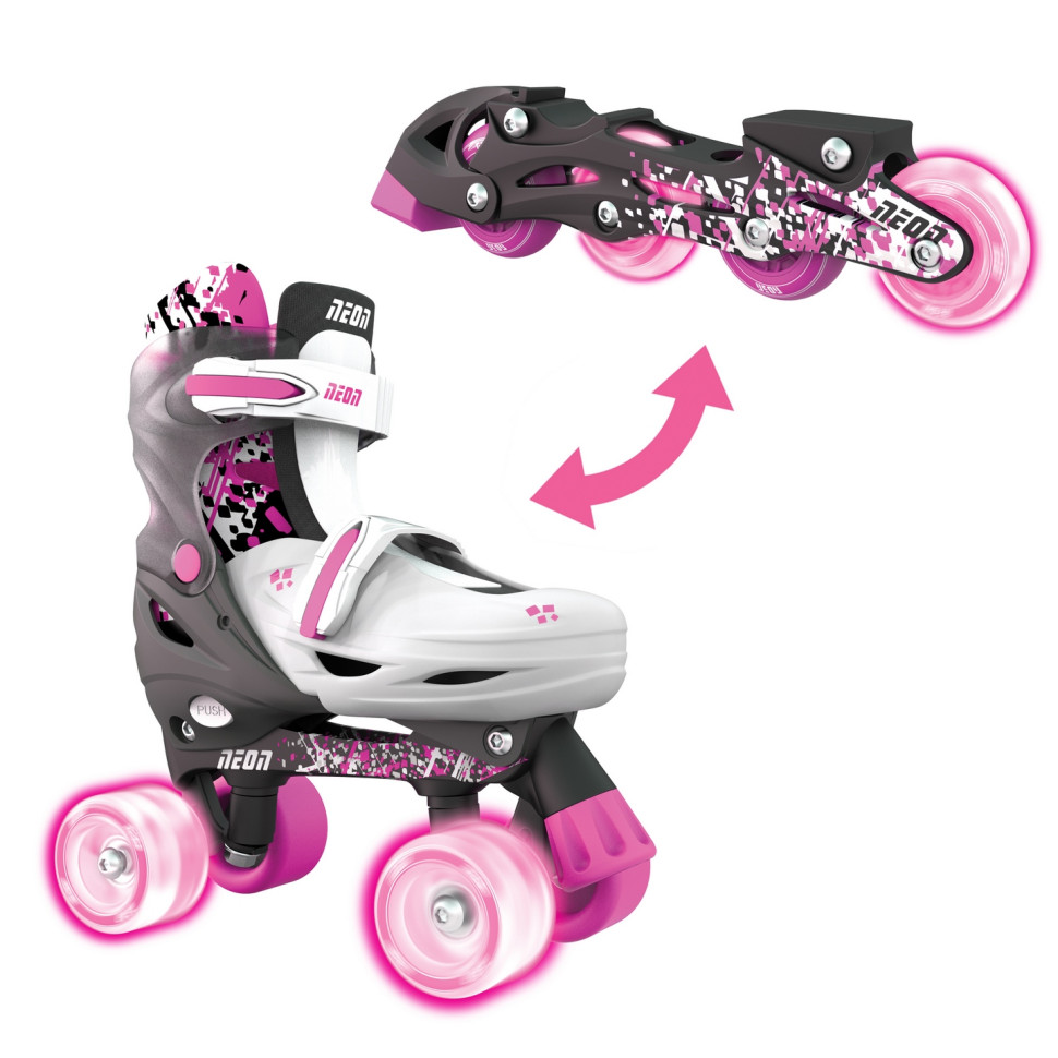Ролики Neon Combo Skates Сайбер (Розмір 34-38) NT31P4