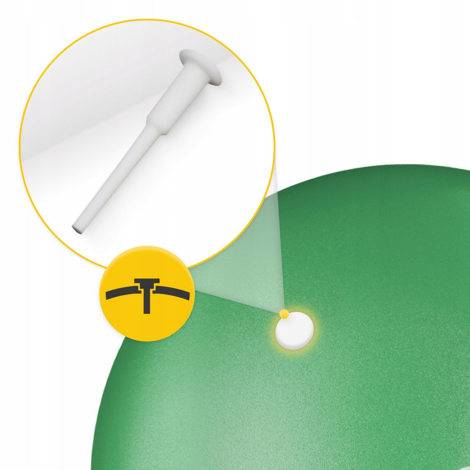 Мяч для пилатеса и реабилитации 4FIZJO P-5905973404853 Green 22 см 