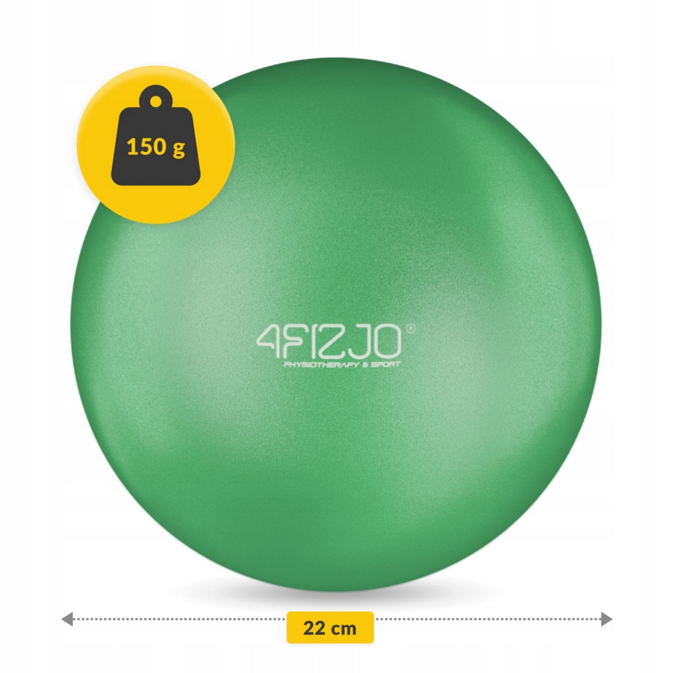 Мяч для пилатеса и реабилитации 4FIZJO P-5905973404853 Green 22 см 