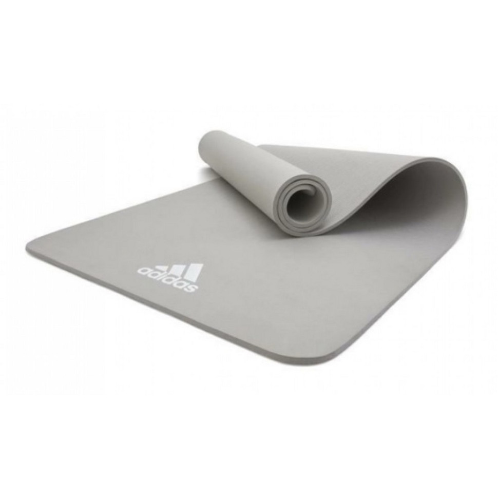 Килимок для йоги Yoga Mat Adidas ADYG-10100GR, сірий 176 х 61 х 0,8 см