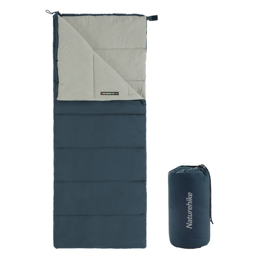 Спальный мешок F150 NH22MSD05 Naturehike 6927595797761-L, левый, темно-голубой