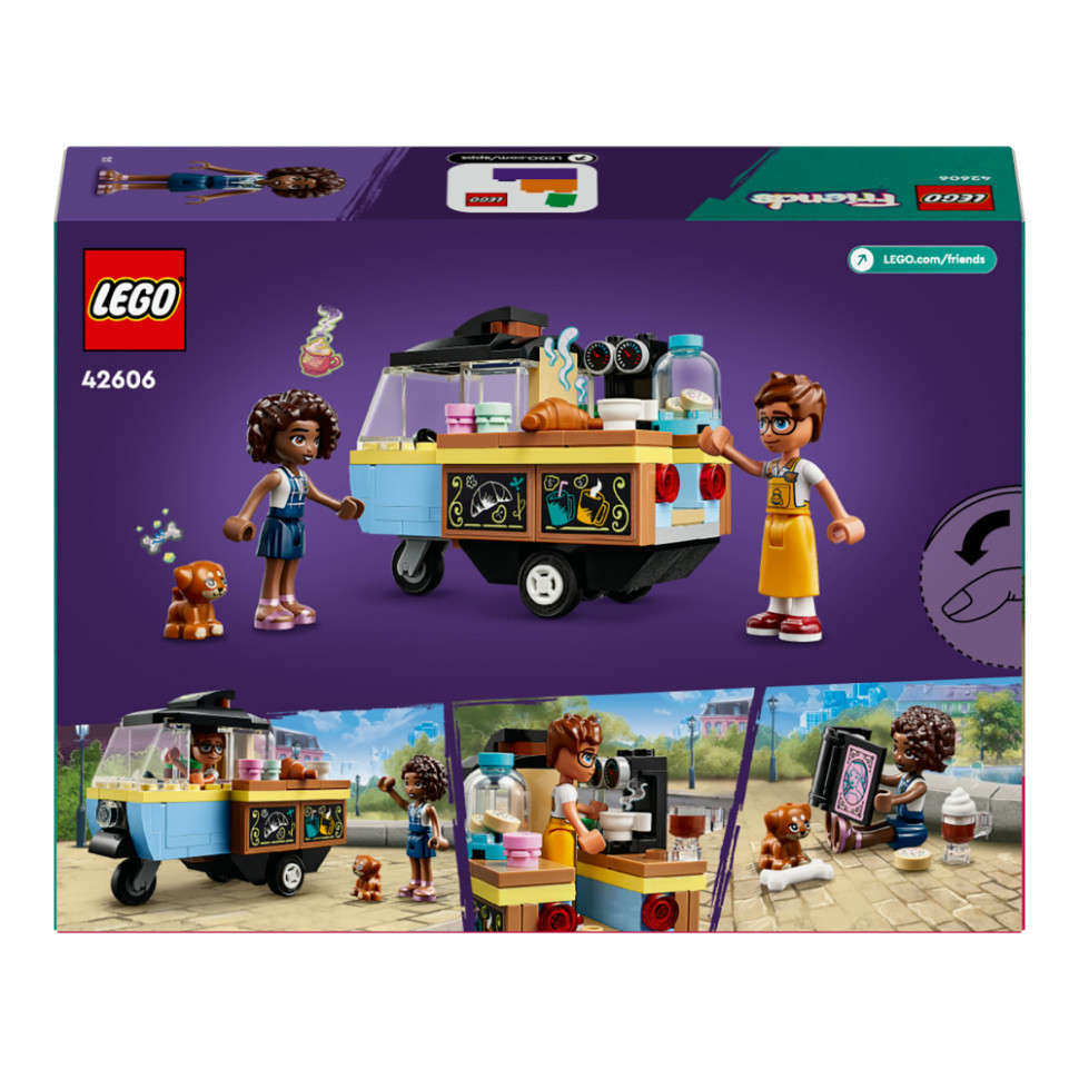 Конструктор LEGO Friends Пекарня на колесах 42606, 125 деталей