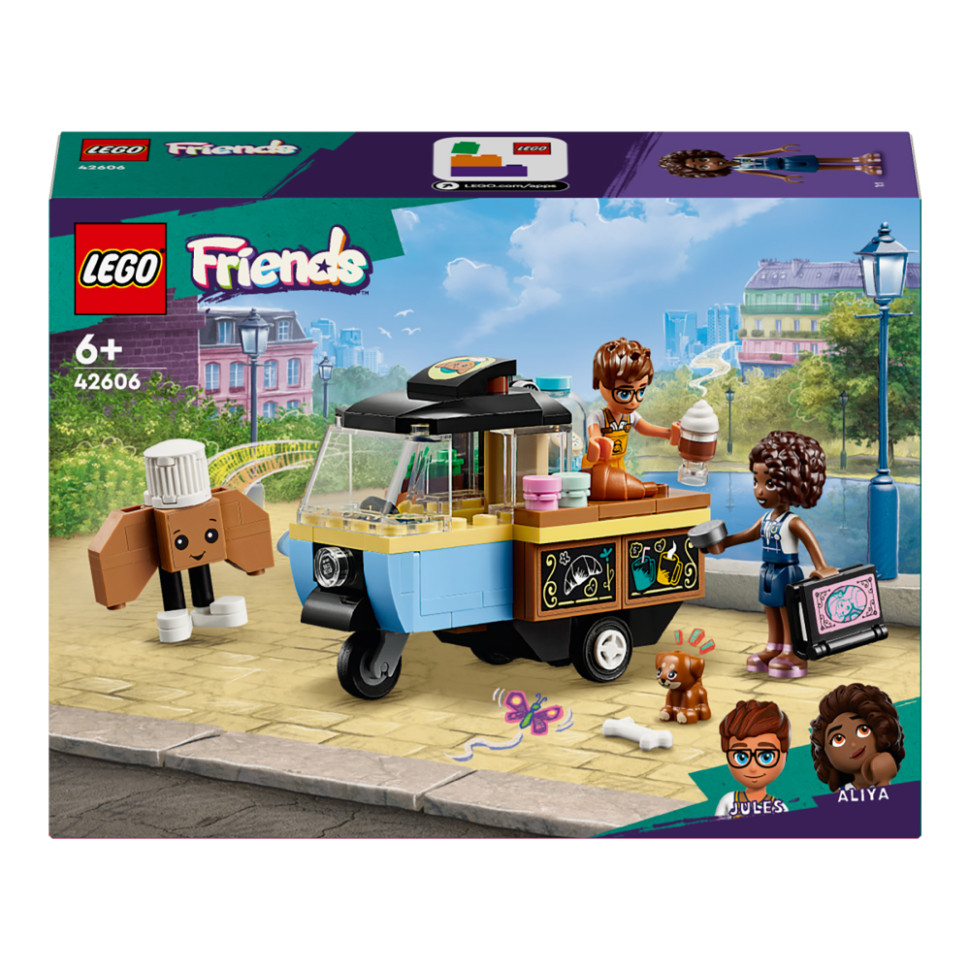Конструктор LEGO Friends Пекарня на колесах 42606, 125 деталей